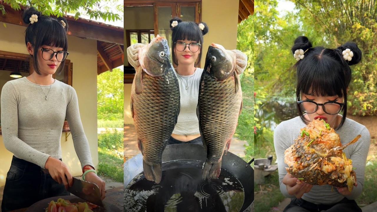 Amazing cooking deep fried fish recipe
