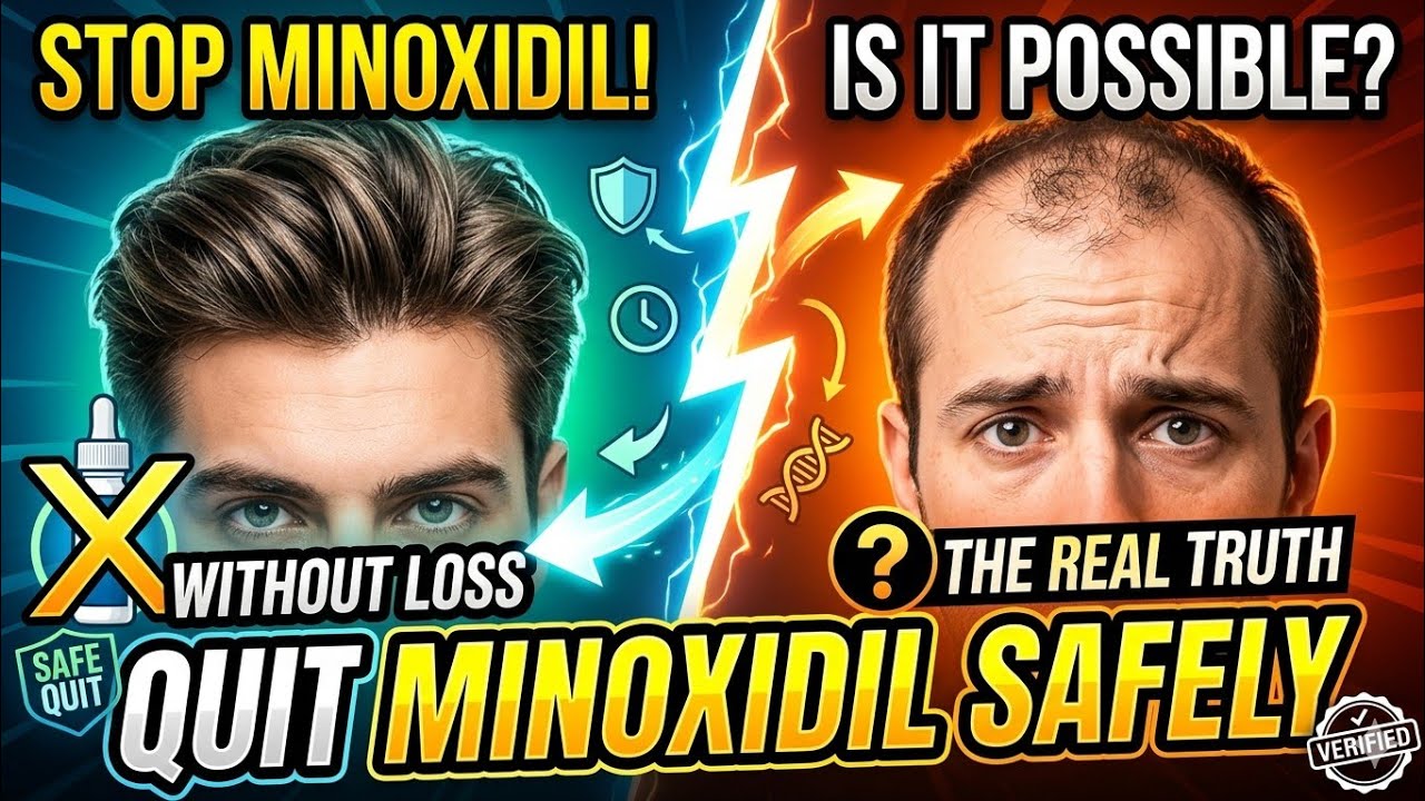 How to stop minoxidil and redensyl without losing hair #dlapp #minoxidil #hairserum #doctorexplains 