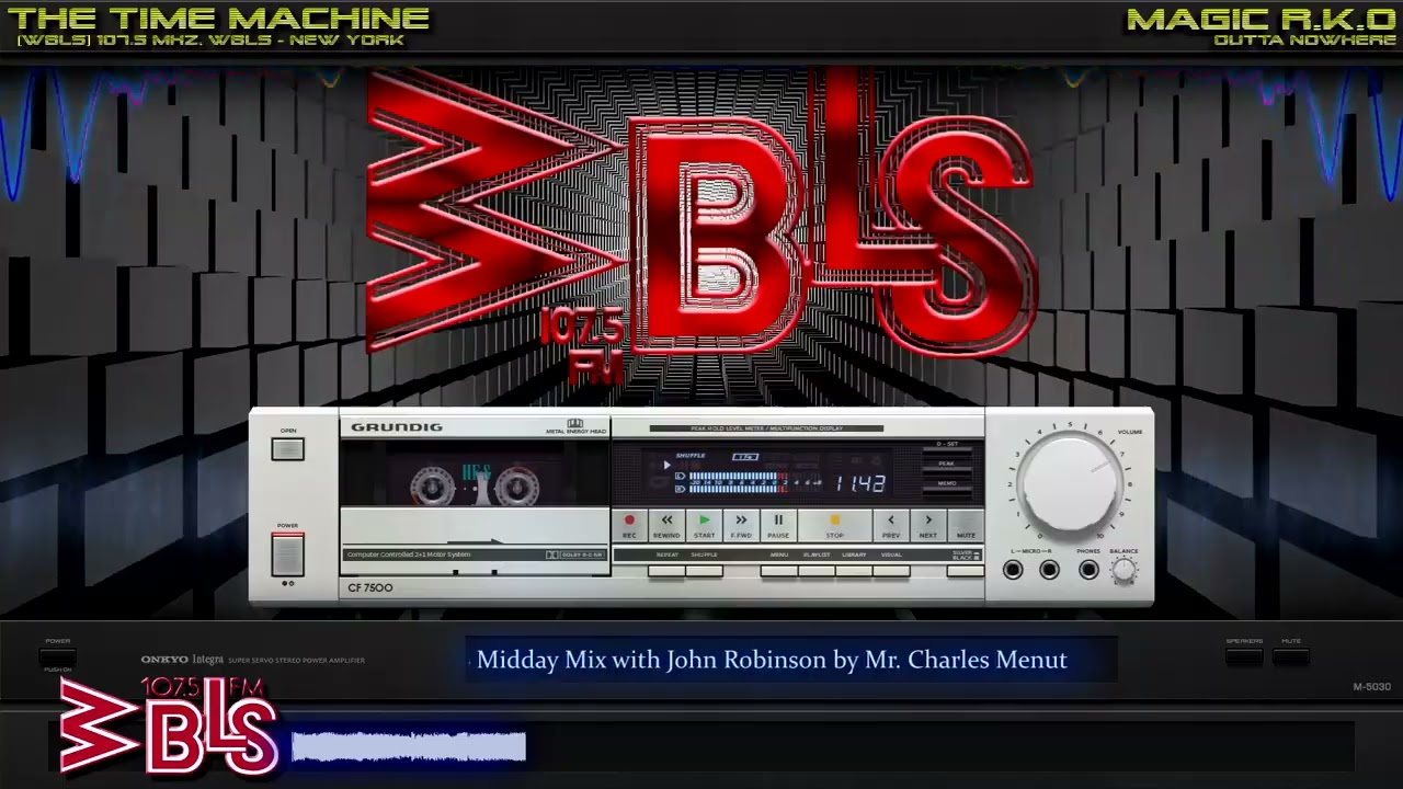 [WBLS] 107.5 Mhz, WBLS (1992-07-01) WBLS Midday Mix with John Robinson