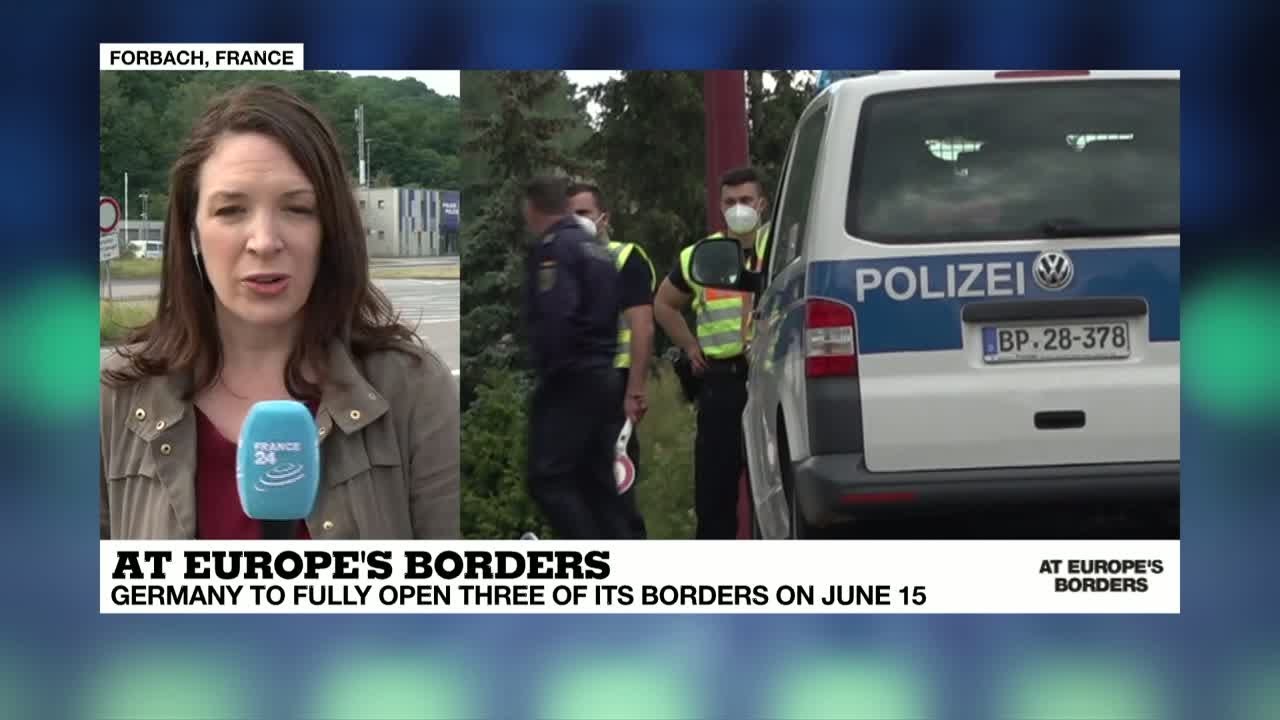 At Europe's borders: Germany to fully open three of its borders on June 15
