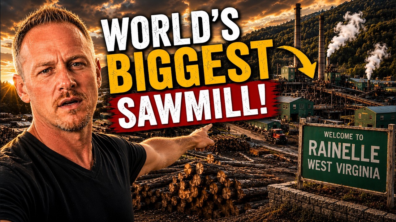 Rainelle West Virginia: Home of World's BIGGEST Sawmill!