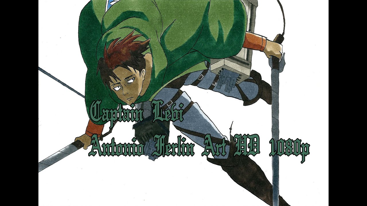 Captain Levi Speed Drawing HD ( Attack on Titan)