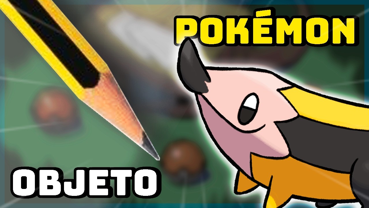 DISE&Ntilde;ANDO POK&Eacute;MON CON OBJETOS DE CASA