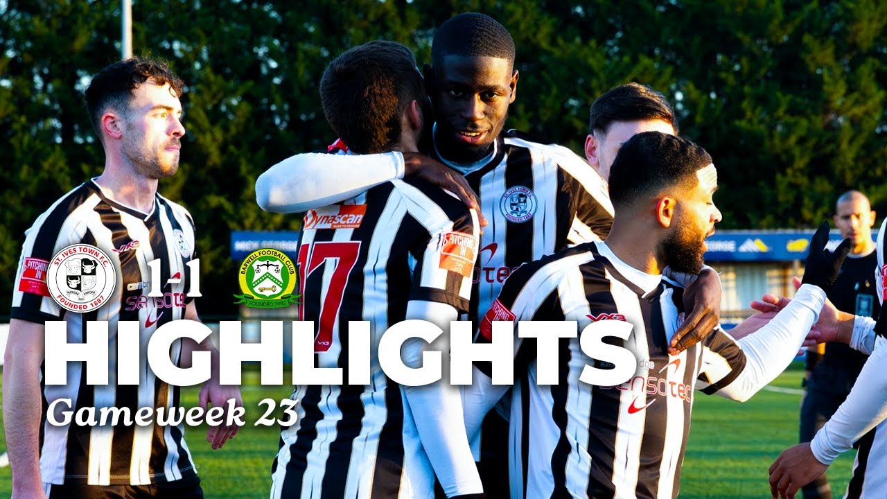 Barwell snatch late point ⏰ | St Ives Town 1-1 Barwell | Match Highlights