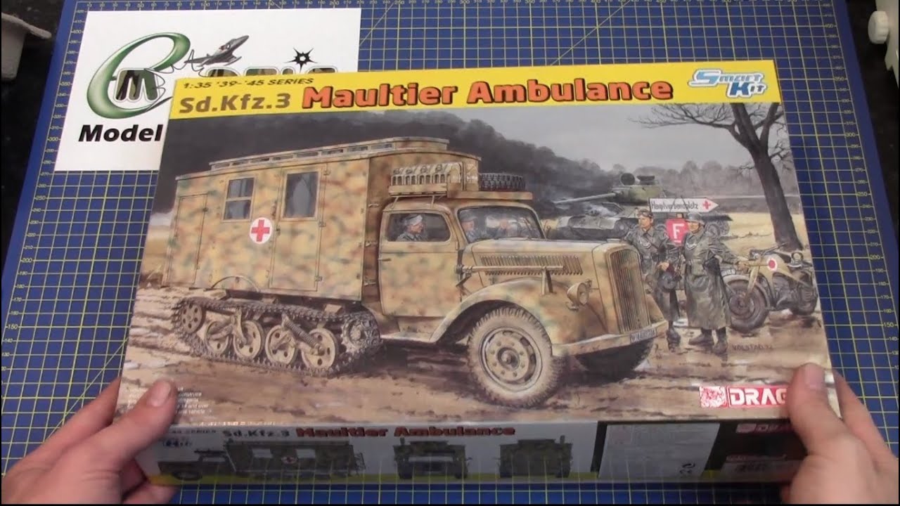 Dragon 1/35 Sd.Kfz.3 Maultier Ambulance # 6766 www.eModels.co.uk