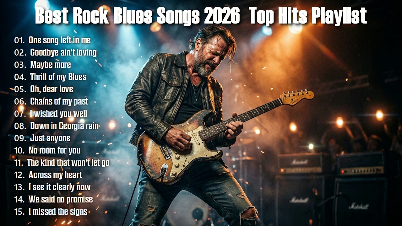 Slow Blues Rock Guitar &ndash; Emotional and Soulful Vibes