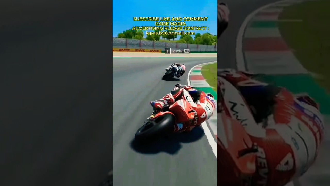 Has to Try Different Racing Line When Overtake to Get Best Result in Motogp Race Track!!