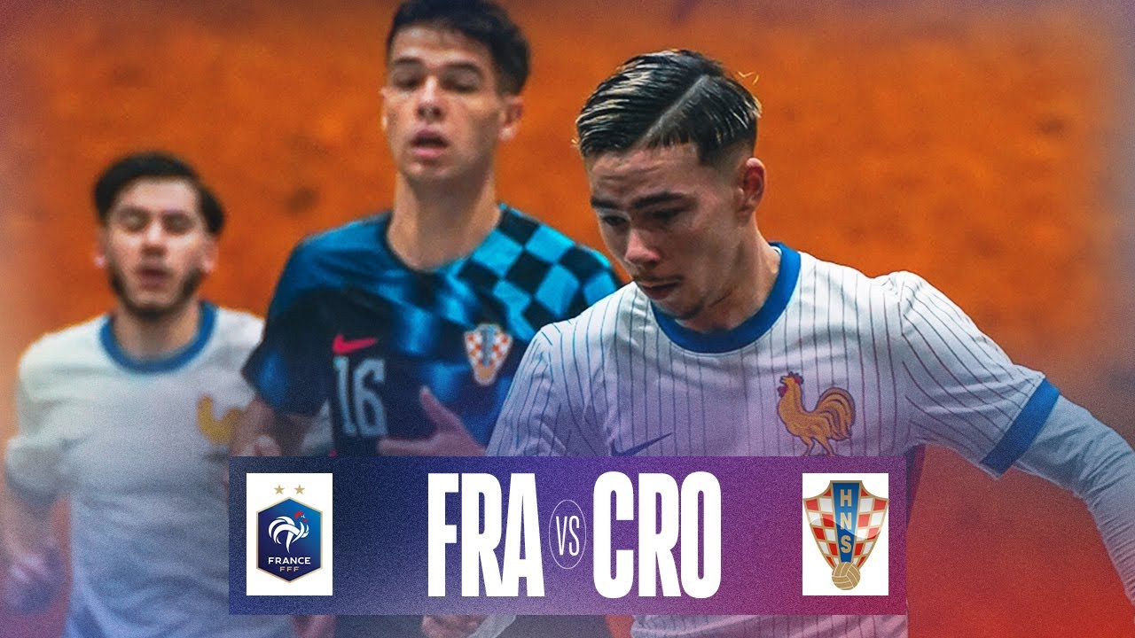 U19 Futsal : France-Croatie (3-2) en replay