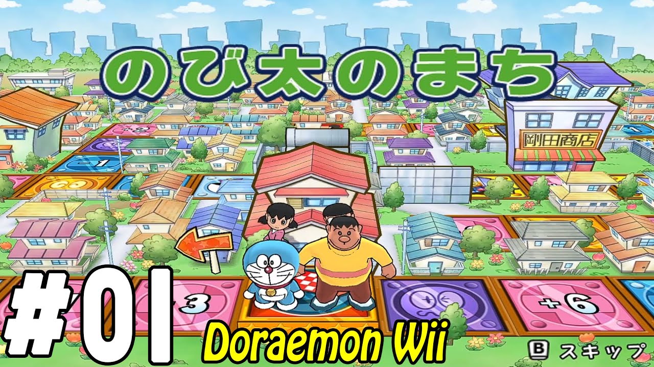 Doraemon Wii - Himitsu Dougu-ou Ketteisen! Walkthrough Part 1 | AlexGamingTV