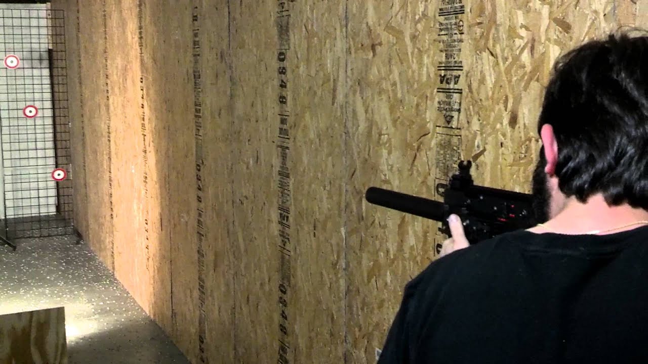 Test Firing a Gas Blowback VECTOR