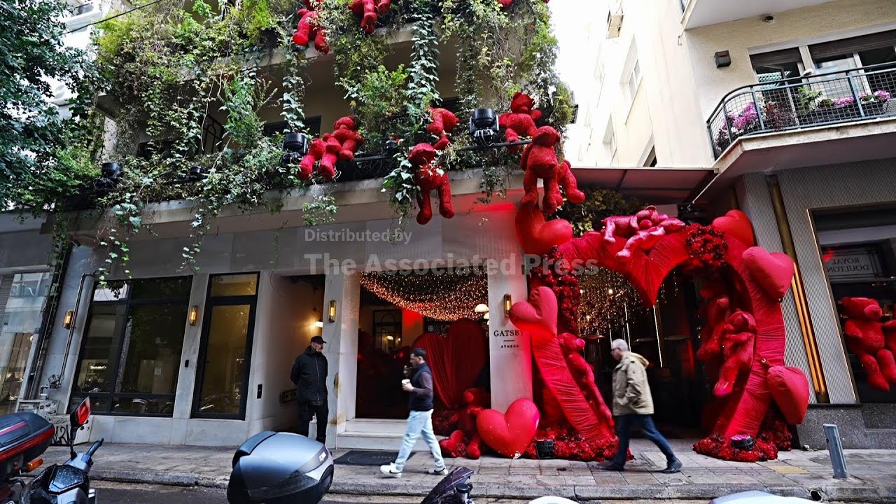 Exteriors of Athens hotel where Dana Eden, producer of hit Israeli series 'Tehran', was found dead