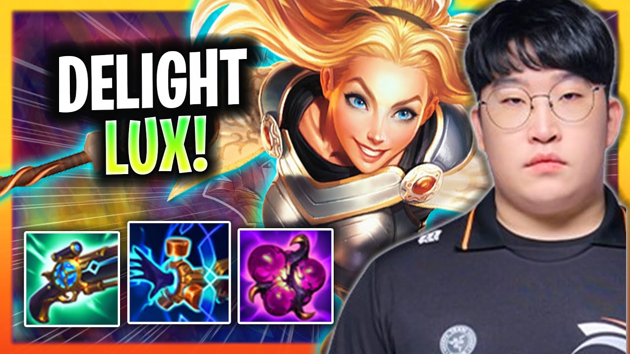 LEARN HOW TO PLAY LUX SUPPORT LIKE A PRO! | HLE Delight Plays Lux Support vs Poppy! Season 2025