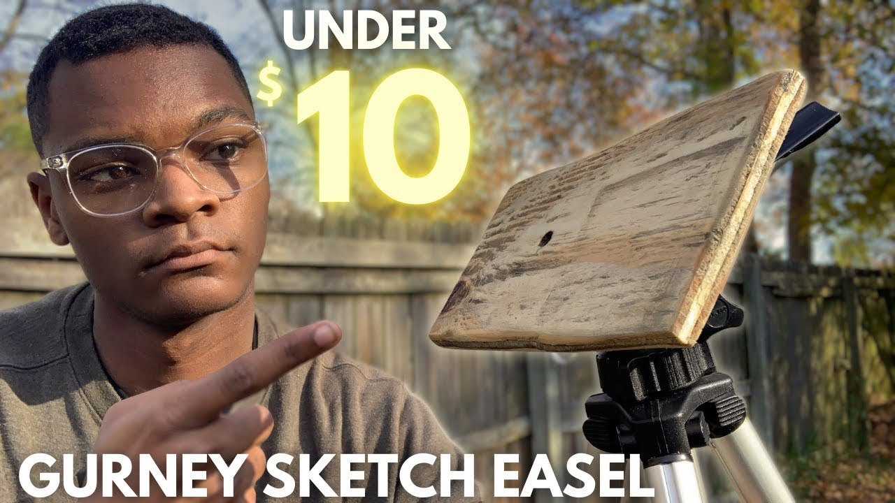 I built a Gurney Easel for under $10
