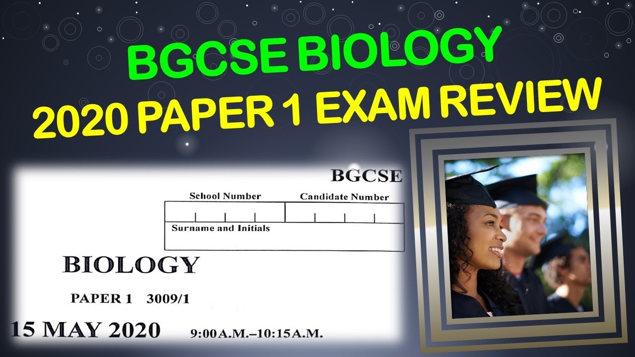 BIOLOGY BGCSE 2020 PAPER 1 REVIEW