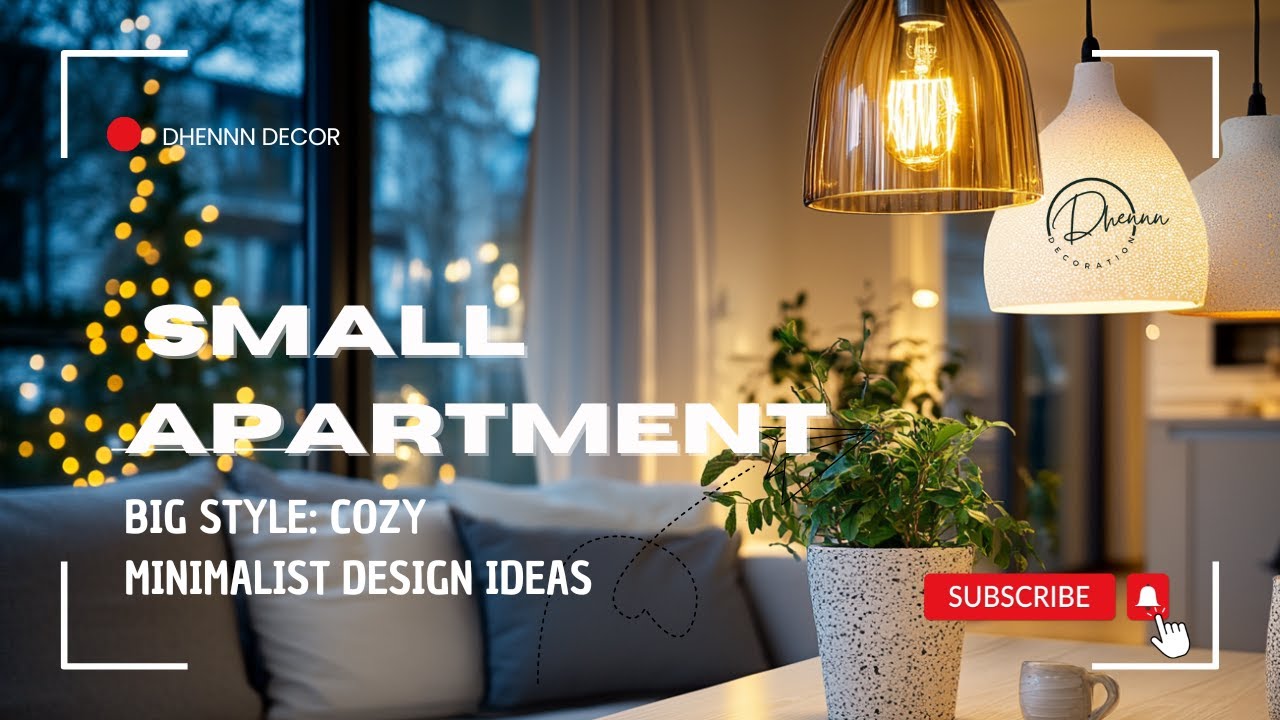 Small Apartment, Big Style: Cozy Minimalist Design Ideas