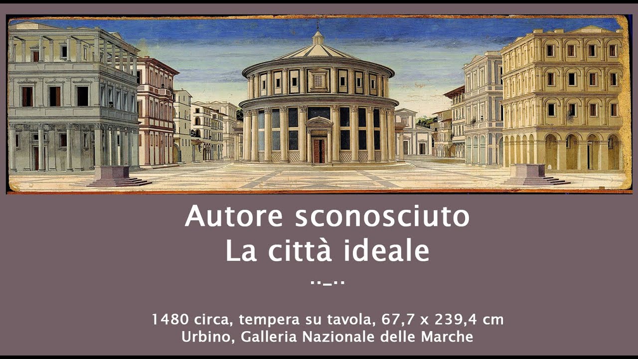 La citt&agrave; ideale (autore sconosciuto)