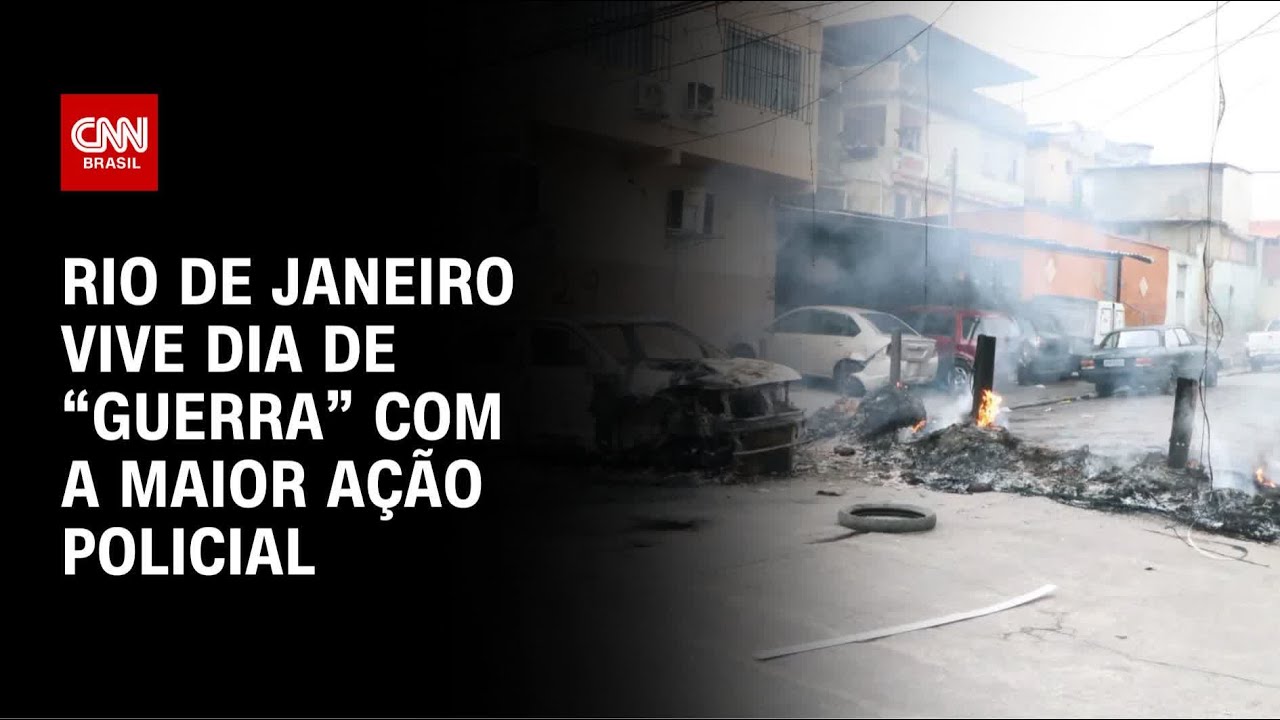 "Zona de guerra": entenda como fica o Rio de Janeiro após megaoperação | CNN NOVO DIA