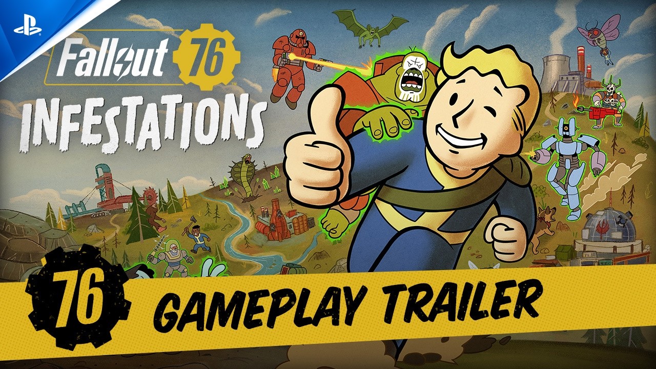 Fallout 76 - Infestations Gameplay Trailer | PS5 &. PS4 Games