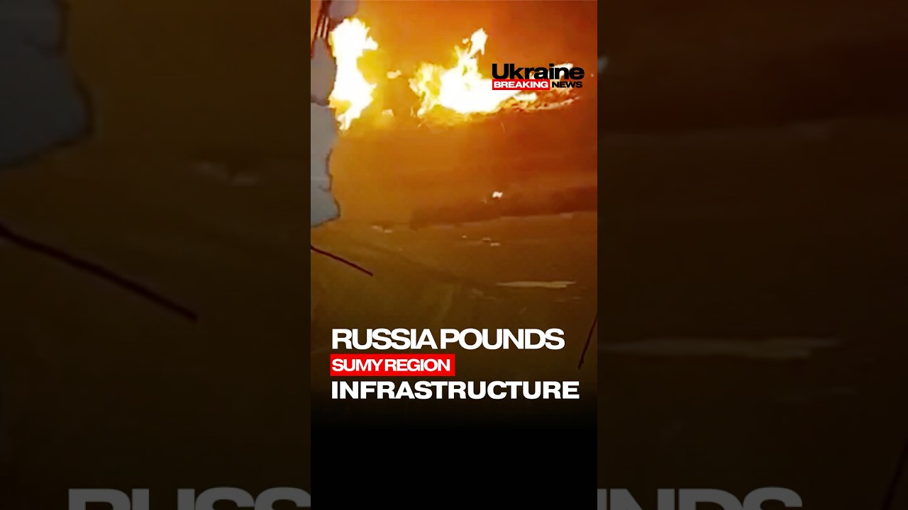 ❗️❗️❗️Russia strikes critical infrastructure in Sumy region