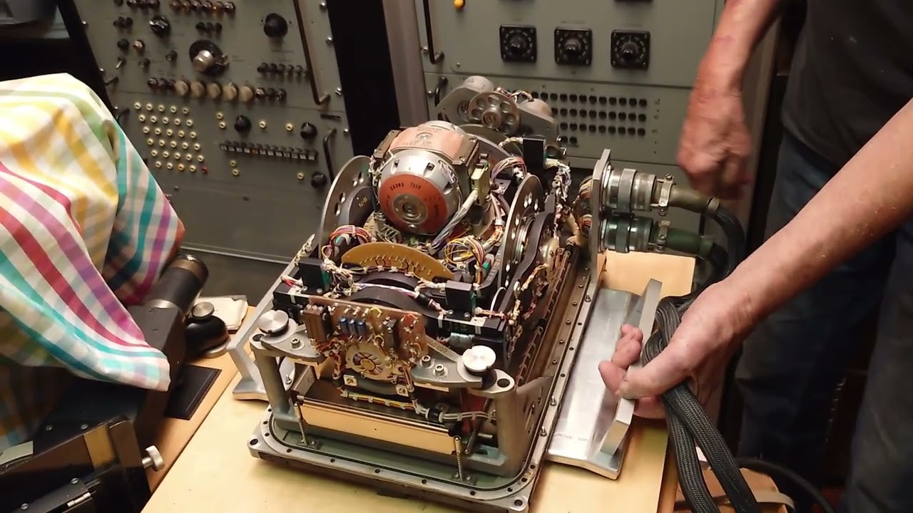 Demonstration of inertial navigation system LN3-2a by T.J. van Vark