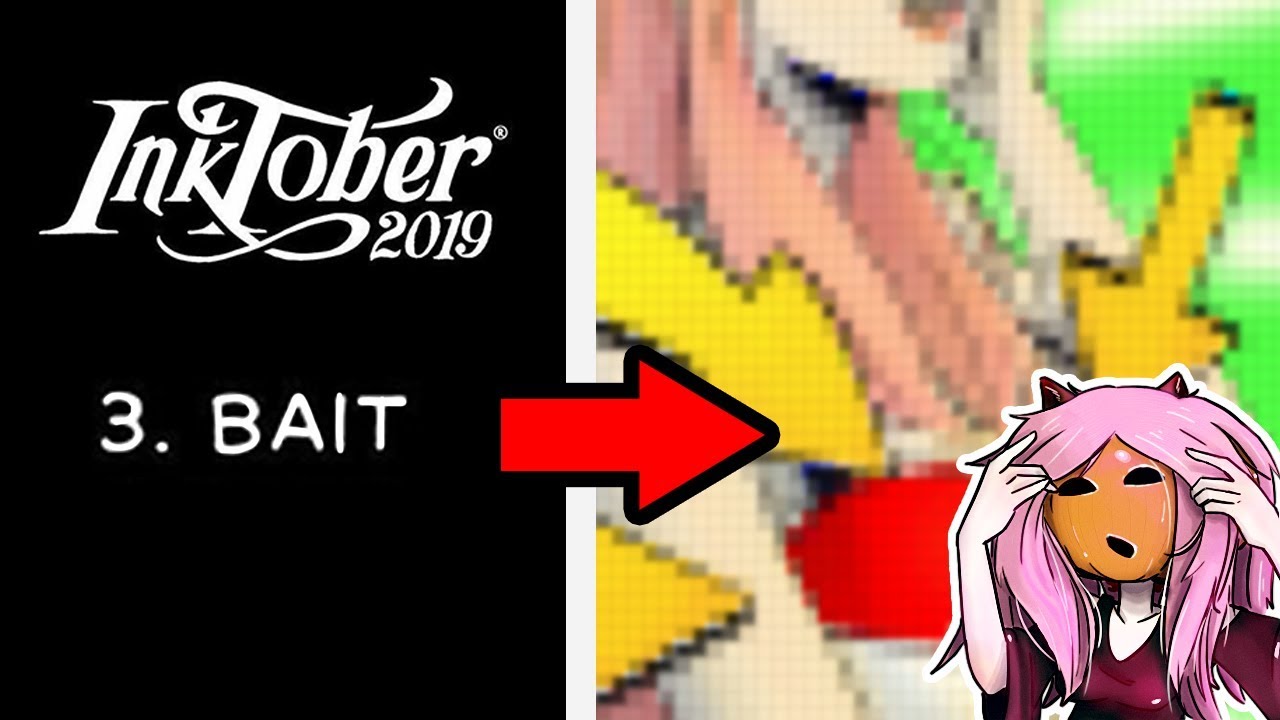 Inktober 2019 (3. Bait) - Speedpaint