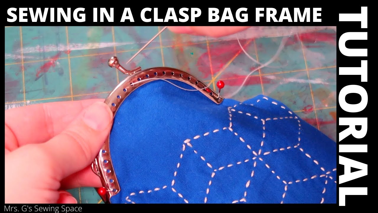 Sew in Clasp Frame Coin Purse| TUTORIAL