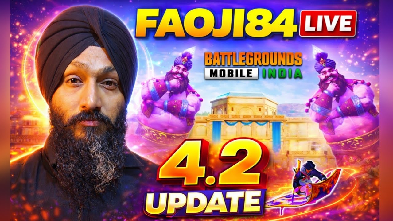 BGMI 4.2 OP Gameplay 😍 IQOO15 Device🔥VR |Genie Mode Ka Asli Power🔥New Update Live Gameplay #faoji