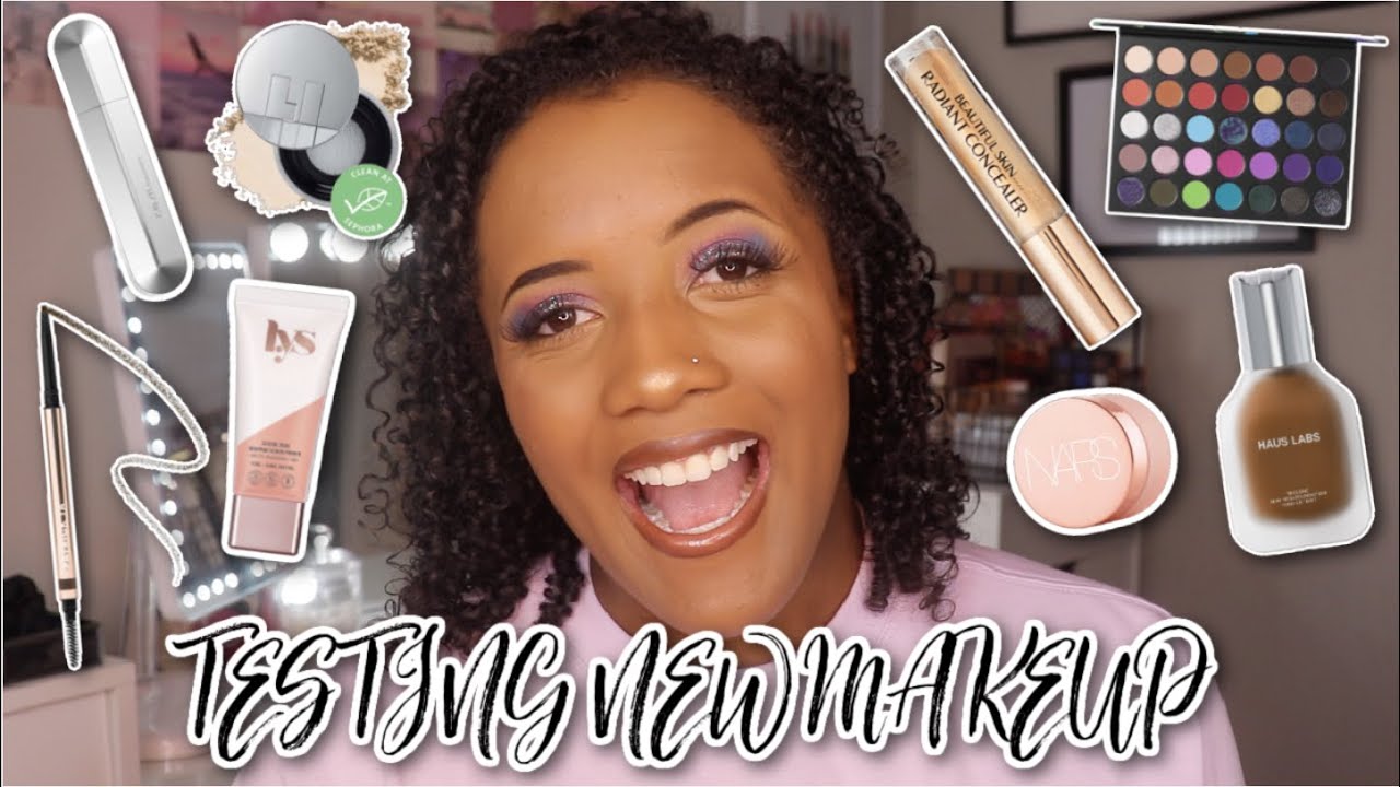 TESTING NEW MAKEUP | CHARLOTTE TILBURY, HAUS LABS, PATRICK TA, REM BEAUTY & MORE