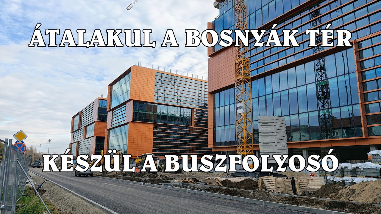 Zugló Városközpont építkezés, Bosnyák tér - 2024. november