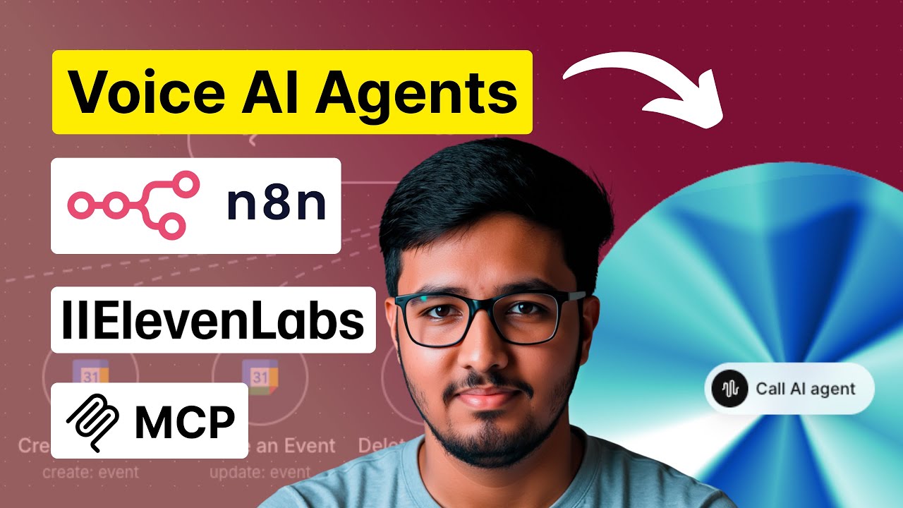 Build Voice AI Agents with n8n MCP + ElevenLabs | MCP Explained Simply (No Complex AI Needed)