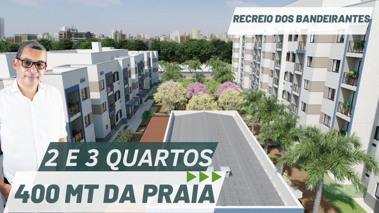Orla Recreio  | Pronto para morar |  ao lado da praia do Pontal