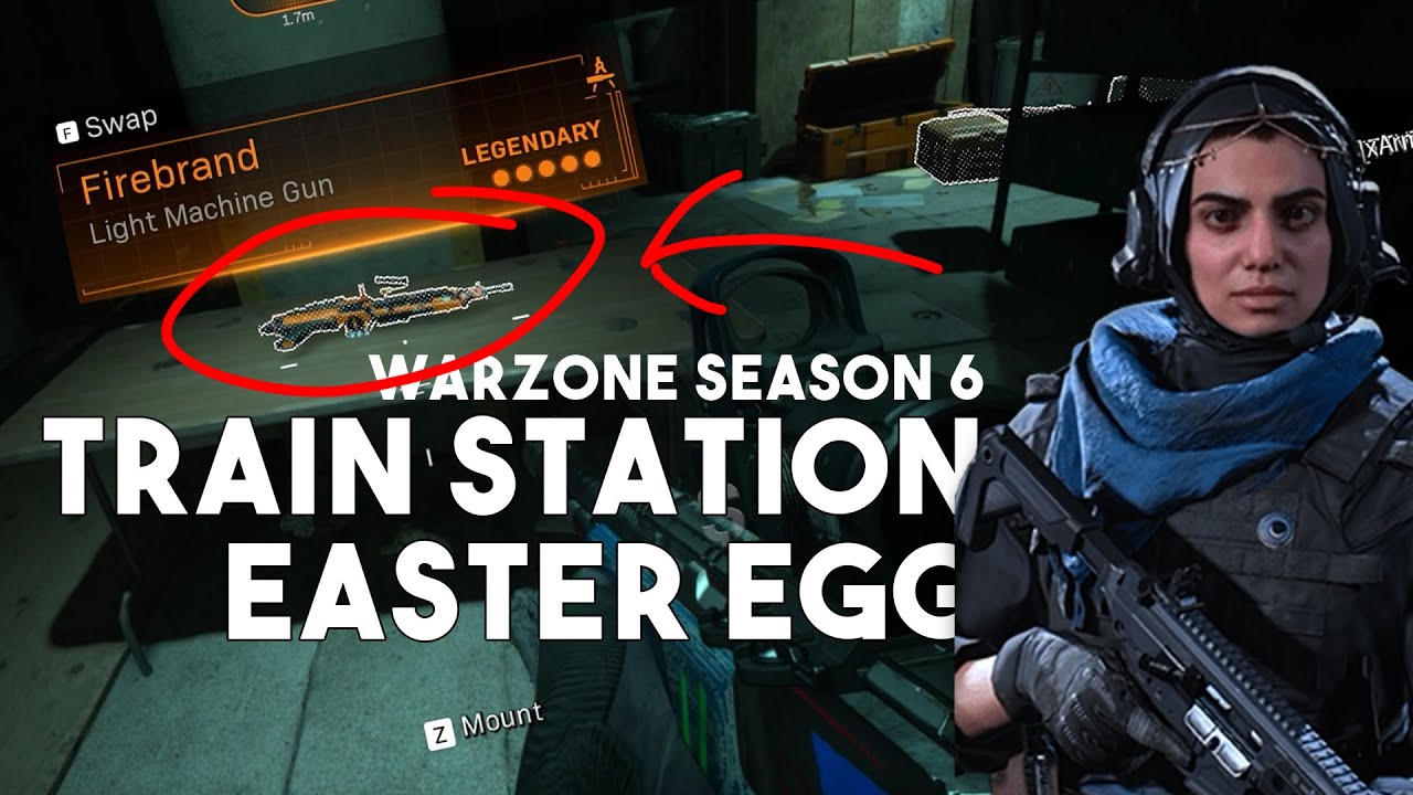 Call of Duty Warzone - Train Station Easter Egg (Secret Blueprint Guide)