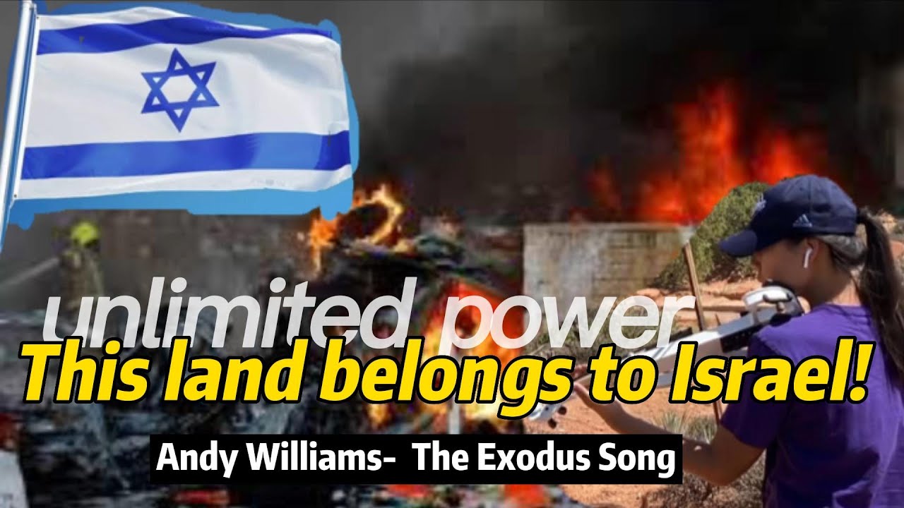 The land belongs to Israel! Andy Williams- The Exodus Song(Violin cover)