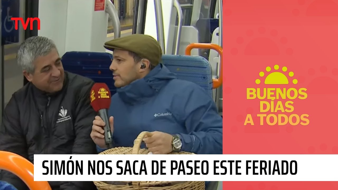 ¡Andar en tren, es de lo mejor! Viajamos a Rancagua | Buenos días a todos