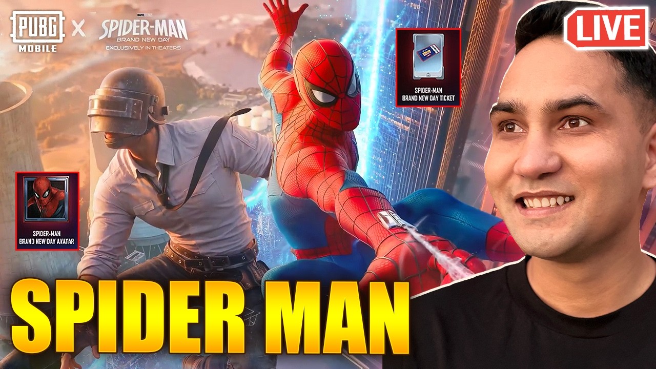 SPIDER-MAN MODE IS BACK IN PUBG MOBILE | SPIDER MAN MODE GAMEPLAY PUBG MOBILE