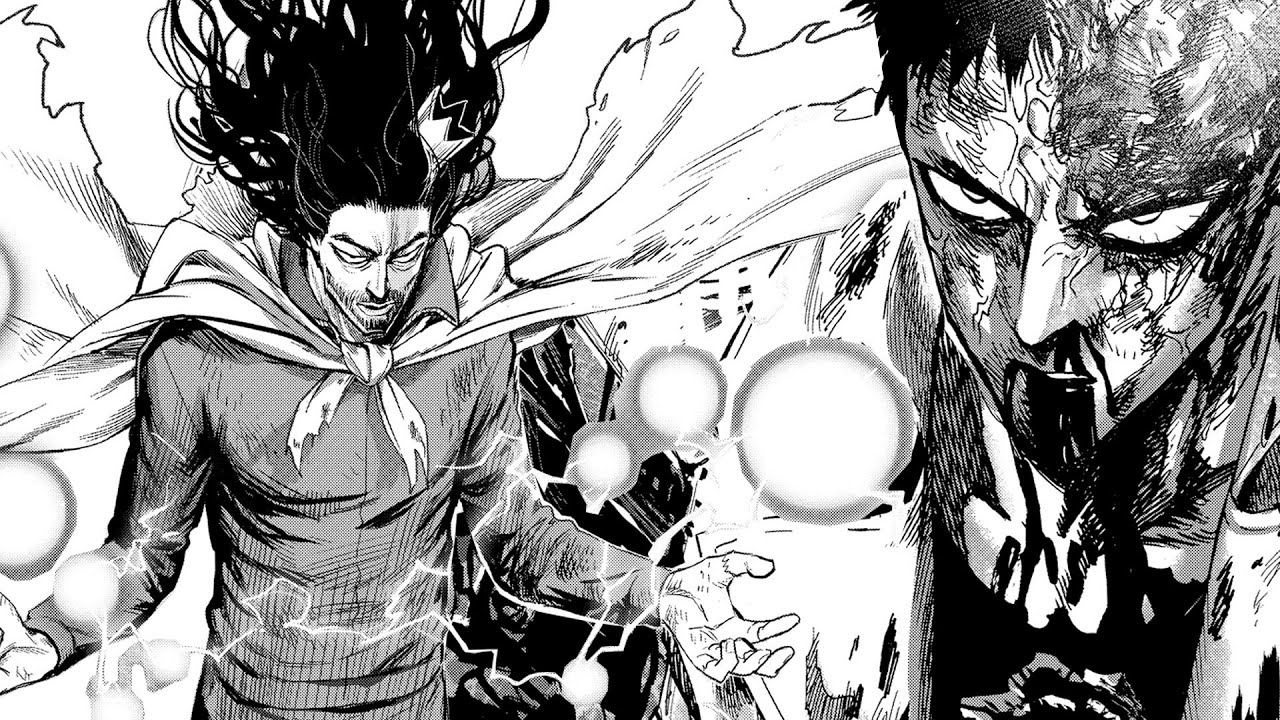 Zombieman vs Homeless Emperor | One-Punch Man