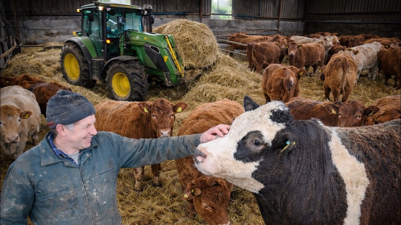 My Dad Showing Me His Cows Because He’s Proud | Farming Life