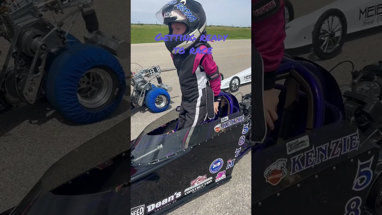 What it&rsquo;s like to be a junior dragster driver! #racecar #girls #femalemotivation