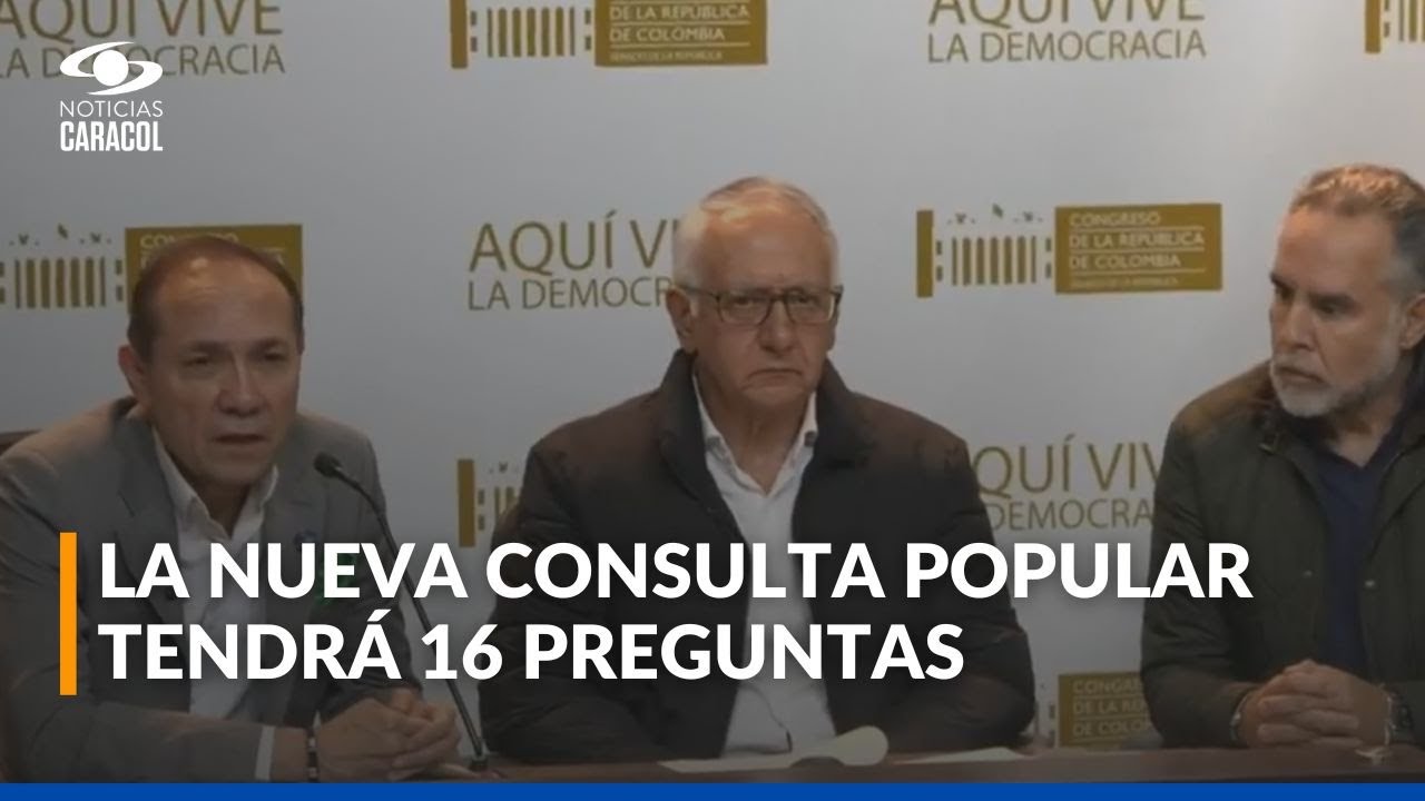 Gobierno vuelve a radicar consulta popular ante el Senado, esta vez con 16 preguntas