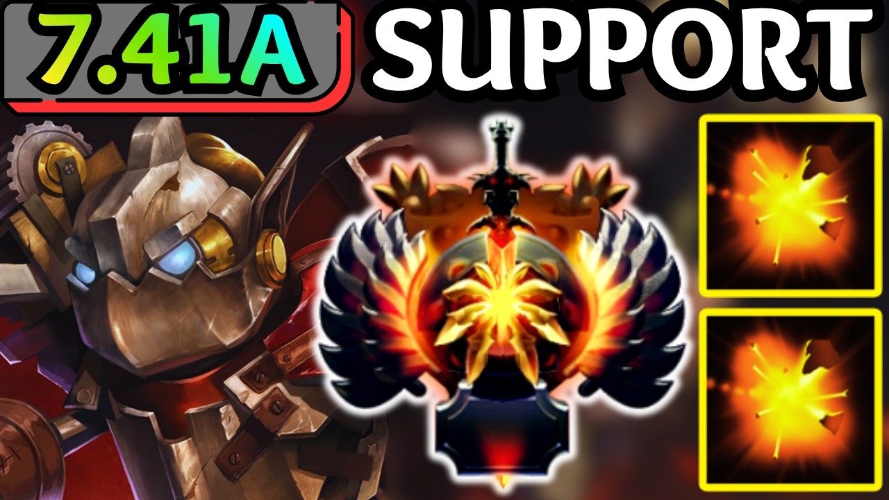 🔥 New Patch 7.41a GODLIKE CLOCKWERK Hard Support &mdash; EVERY HOOK IS A KILL! 🔥 Dota 2 Support