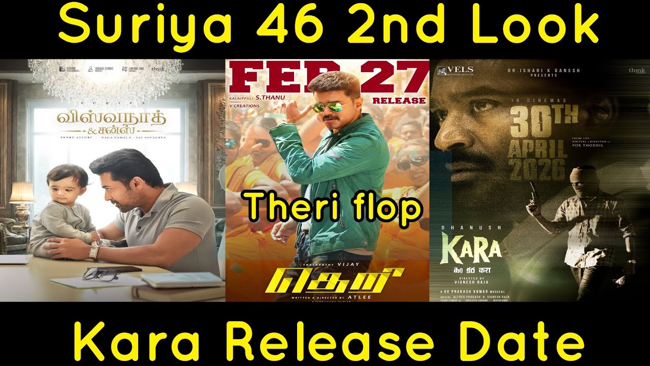 Vishwanath And Sons 2nd Look Kara release date Theri Re release ghilli Re release  with love vijay