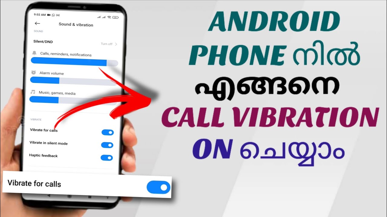 How to Enable Call Vibration on Android Phone | Ft. Poco | Malayalam Tutorial