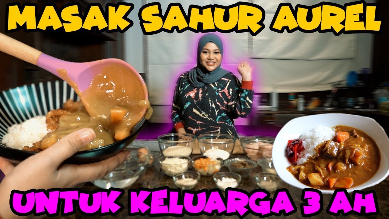 MASAKAN SAHUR FAVORIT MAMA PAPA AMEENA..