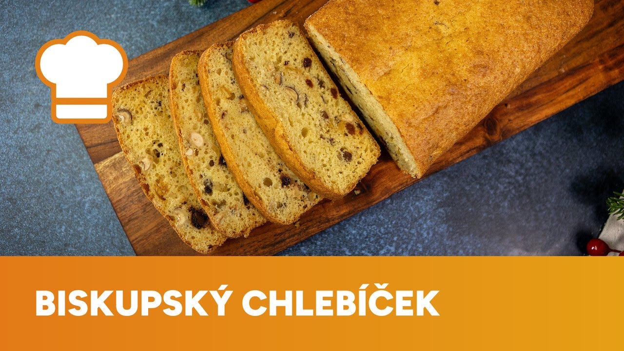 Biskupský chlebíček: Výborný sváteční moučník s kandovaným ovocem