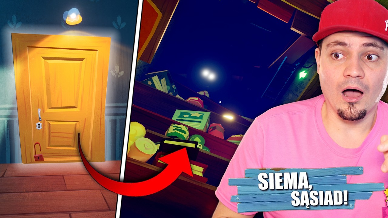 😮 DOSTAŁEM SIĘ DO *TAJEMNICZEGO* POKOJU SĄSIADA… *mega dziwne* | Hello Neighbor 2025 AKT 3 #06