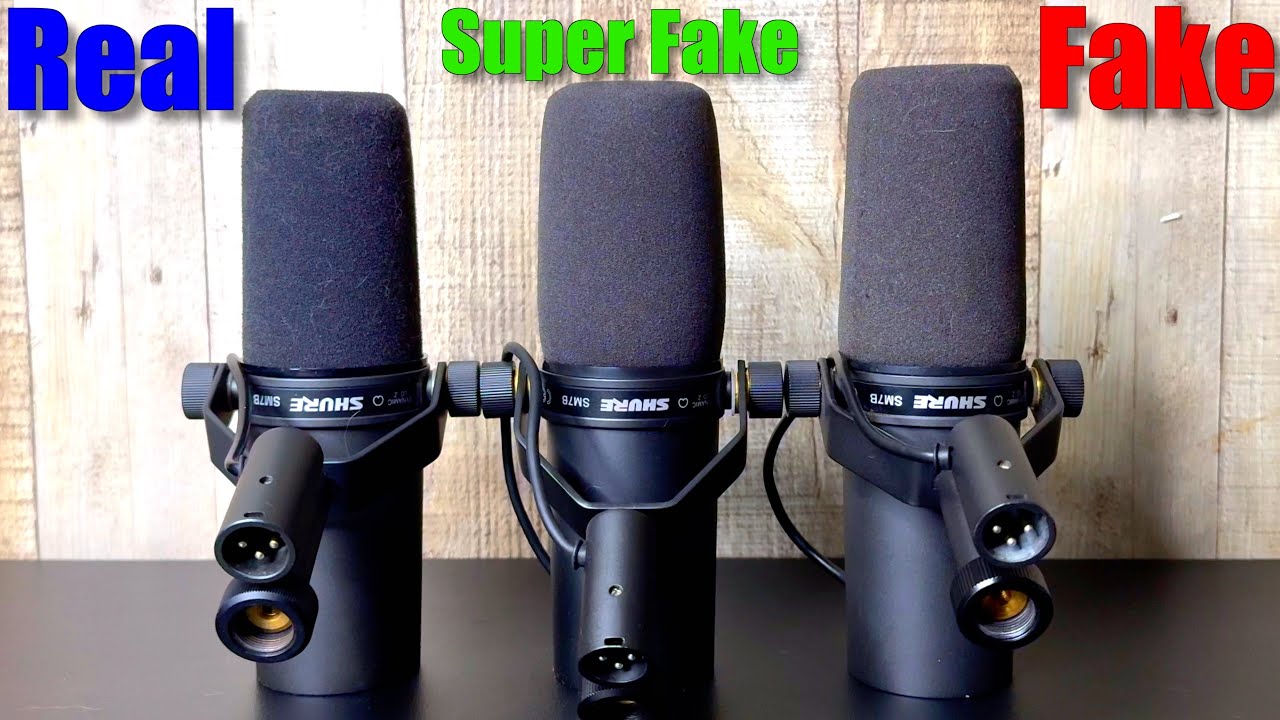 Super Fake SM7B Exposed Paying Full Price for Lies