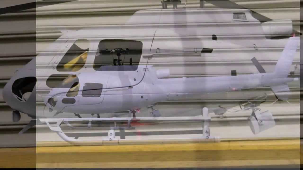 Eurocopter AS350 B3 RC Scale Heli 450 size build