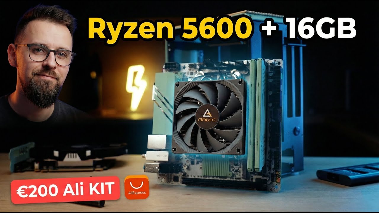 Зібрав компактний ITX ПК на Ryzen 5 з AliExpress!