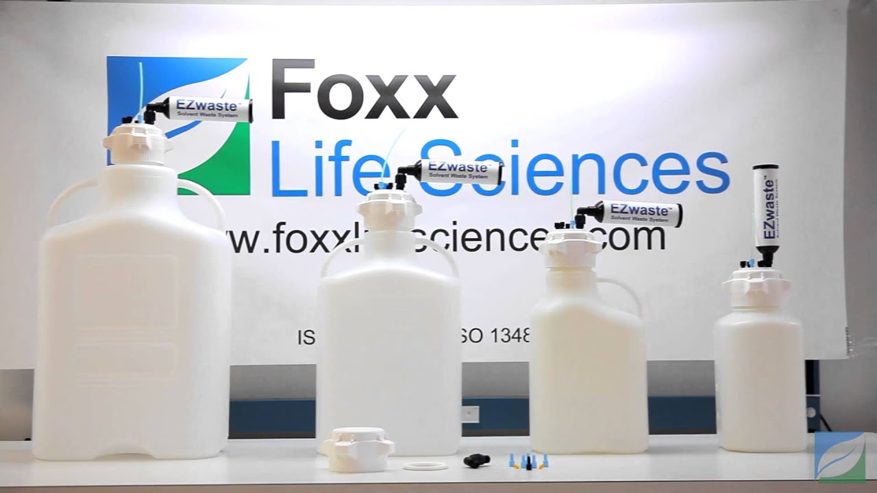 EZwaste Solvent Waste System | Foxx Life Sciences