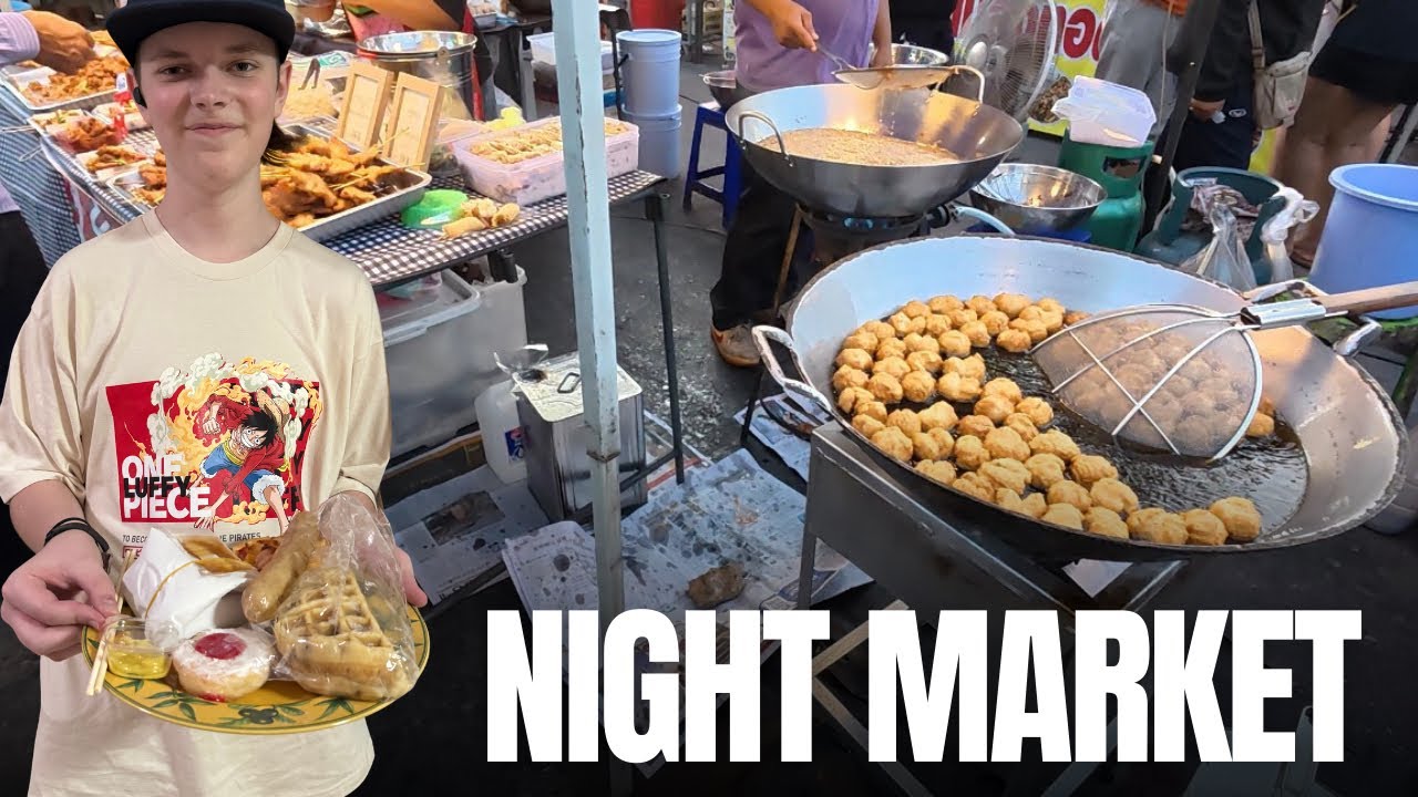 Cha-am Wednesday Night Market | Thailand Street Food & Prices